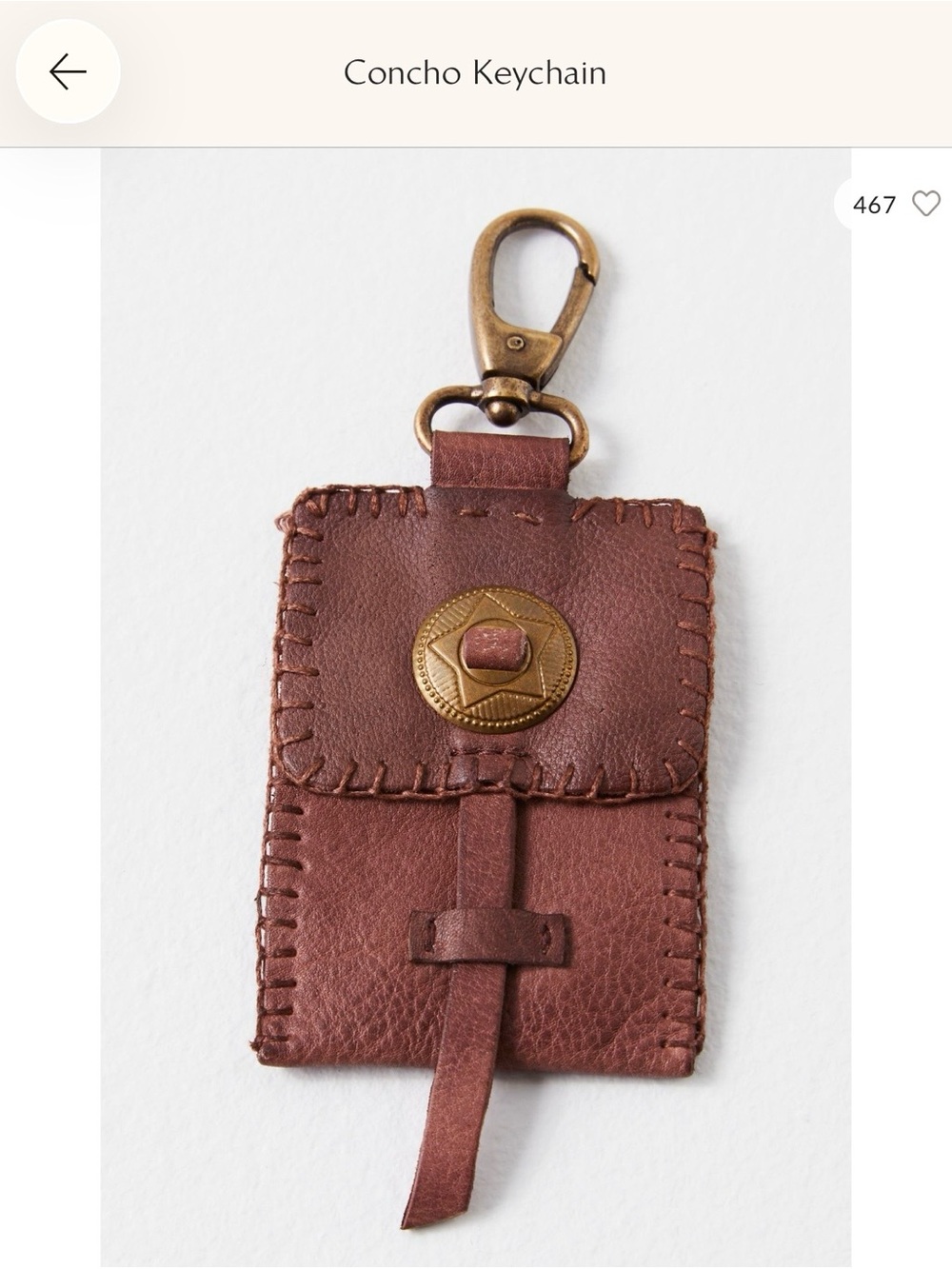 Concho Keychain - Picture 2 of 5